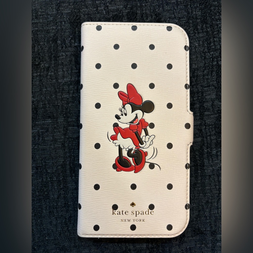 Kate spade X minnie mouse magnetic folio iPhone case 14 pro max